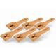 Raclette-Spachtel 6er Set Hirsch