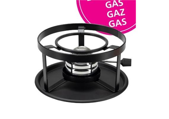 Rechaud schwarz inkl. Gasbrenner, 22.5x11.5cm Rechaud schwarz inkl. Gasbrenner, 22.5x11.5cm