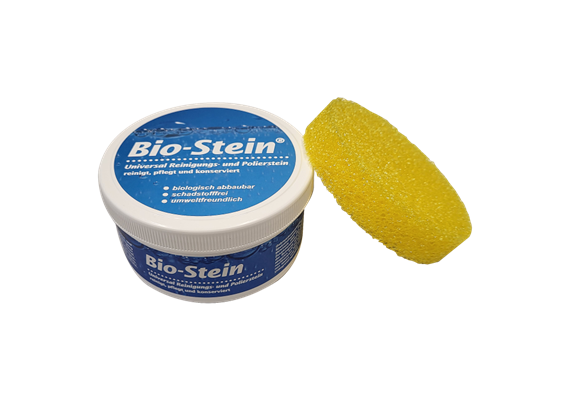 Reinigungsittel Bio Stein mit Schwamm 300 g