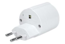 Reiseadapter EU-CH 3-polig dezentral max. 10 A
