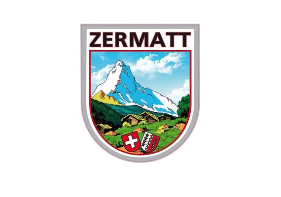 Relief Klebemotive Zermatt Matterhorn Sommer
