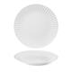 RIBBY Teller flach 27 cm uni weiss