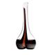 RIEDEL Black Tie Smile Dekanter - Schwarz / Rot