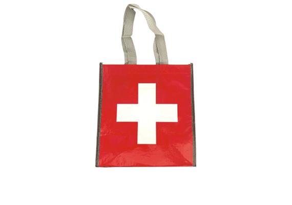 RPET Woven Bag klein CH Kreuz 26x28x17