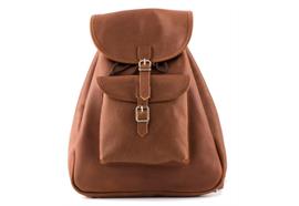 Rucksack Nappa 2-braun