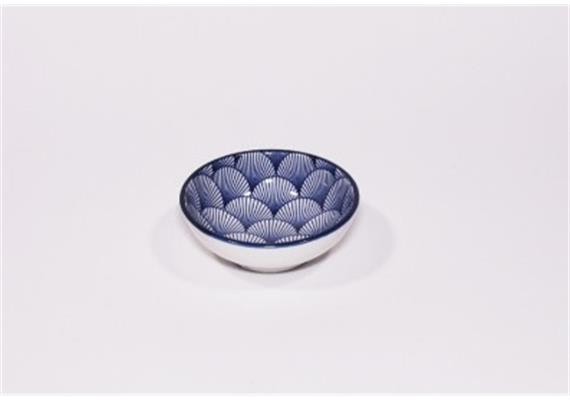 Schälchen Haynan Zen (navy-rim-navy, s, Fächer)