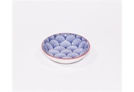 Schälchen Haynan Zen (navy-rim-red, m, Fächer)