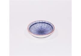 Schälchen Haynan Zen (navy-rim-red, m, Streifen)