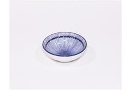 Schälchen Haynan Zen (navy-rim-red, s, Streifen)