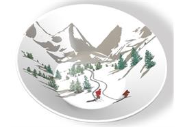 Schale Müesli Pulverschnee