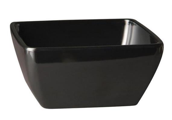 Schale "PURE" 25x25cm H12cm 3.8L schwarz Melamin