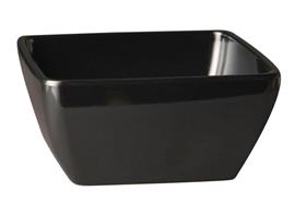 Schale "PURE" 25x25cm H12cm 3.8L schwarz Melamin