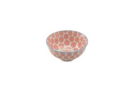 Schale rot 12cm Rand rot