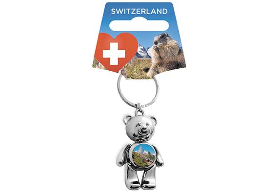Schlüsselanhäng Bären Gornergratbahn Matterhorn