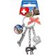 Schlüsselanhänger Charms Gornergrat Kuh Glocke