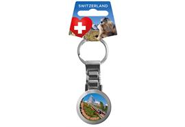 Schlüsselanhänger rund Matterhorn
