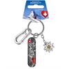 Schlüsselanhänger Zermatt Charm Edelweiß Messer