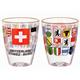 Schnapsglas, CH-Wappen/Kreuz