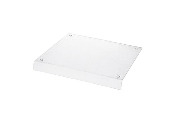 Schneidebrett mit Kantenschutz Acryl 38x35 cm Moha