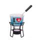 Schokoladenfondueset " Ilove CH" blau