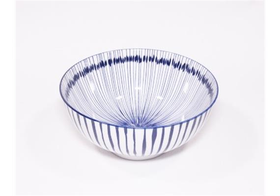 Schüssel Haynan Zen (navy-rim-navy, l, Streifen) Schüssel Haynan Zen (navy-rim-navy, l, Streifen)