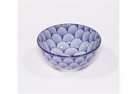 Schüssel Haynan Zen (navy-rim-navy, m, Fächer)