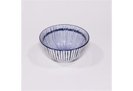 Schüssel Haynan Zen (navy-rim-navy, s, Streifen)