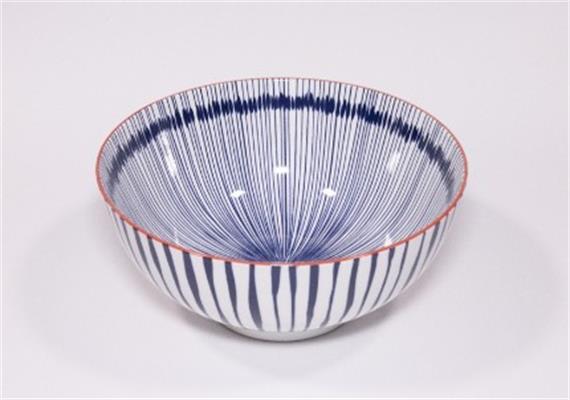 Schüssel Haynan Zen (navy-rim-red, l, Streifen) Schüssel Haynan Zen (navy-rim-red, l, Streifen)