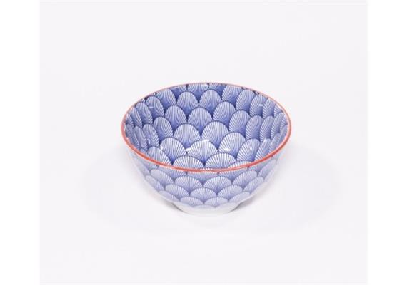 Schüssel Haynan Zen (navy-rim-red, m, Fächer) Schüssel Haynan Zen (navy-rim-red, m, Fächer)