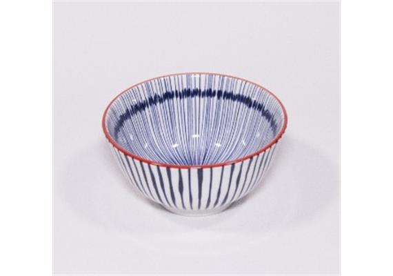 Schüssel Haynan Zen (navy-rim-red, m, Streifen) Schüssel Haynan Zen (navy-rim-red, m, Streifen)