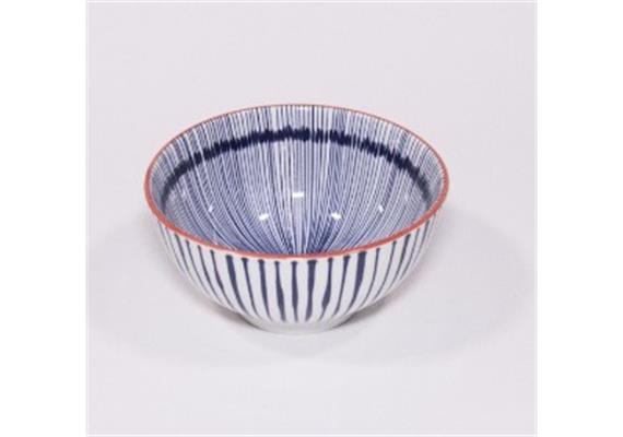 Schüssel Haynan Zen (navy-rim-red, s, Streifen) Schüssel Haynan Zen (navy-rim-red, s, Streifen)