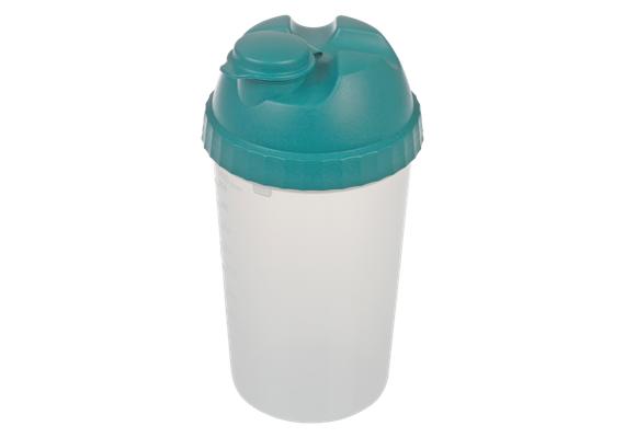 Schüttelbecher Kunststoff 0.5Liter mintgrün Ebnat