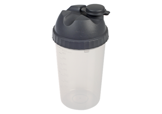 Schüttelbecher Kunststoff 0.5Liter schwarz Ebnat