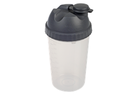 Schüttelbecher Kunststoff 0.5Liter schwarz Ebnat