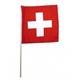 Schweizerfahne 30x30cm Polyester
