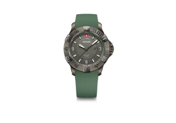 Seaforce 43, BKI, BKI dial, GRN silicone str