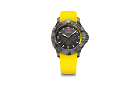 Seaforce 43, BKI, BLK dial, YEW silicone str