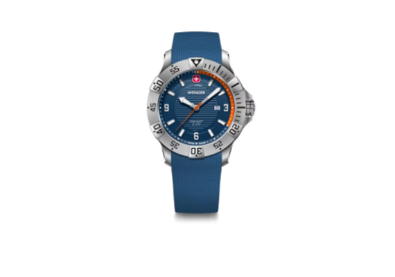 Seaforce 43, SIR, BLE dial, BLE silicone str