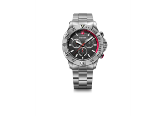 Seaforce Chrono 43, SIR, BLK dial, SIR SST br