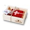 Seife mittel mit Schweizerkreuz