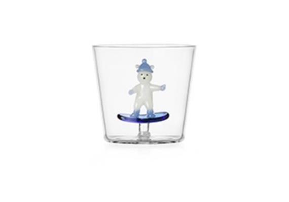 SNOW GAMES Tumbler bear and snowboarding