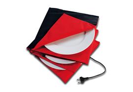 Solis Tellerwärmer King Size anthrazot/rot Typ 852