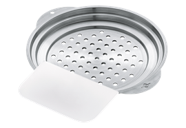 Spätzle-Sieb Pastacasa Edelstahl rostfrei Reibefläche ø 19 cm mit Schaber