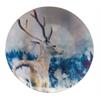 Speiseteller Waldtiere Hirsch hell 24 cm