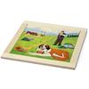 Sperrholzpuzzle 16tlg. Alphorn