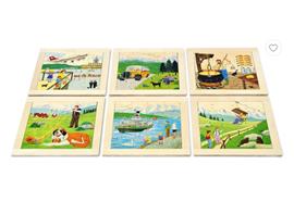 Sperrholzpuzzle 16tlg.