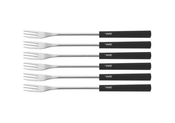 Spring Basic Käsegabeln 6 Stk. schwarz