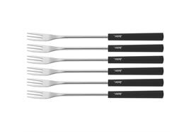 Spring Basic Käsegabeln 6 Stk. schwarz
