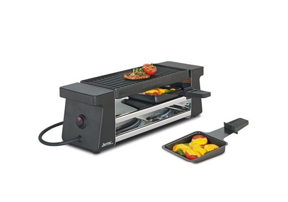 Spring Raclette 2 Compact schwarz CH Spring Raclette 2 Compact schwarz CH