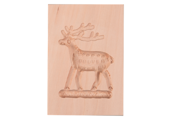 Springerle-Model Hirsch 6x8 cm